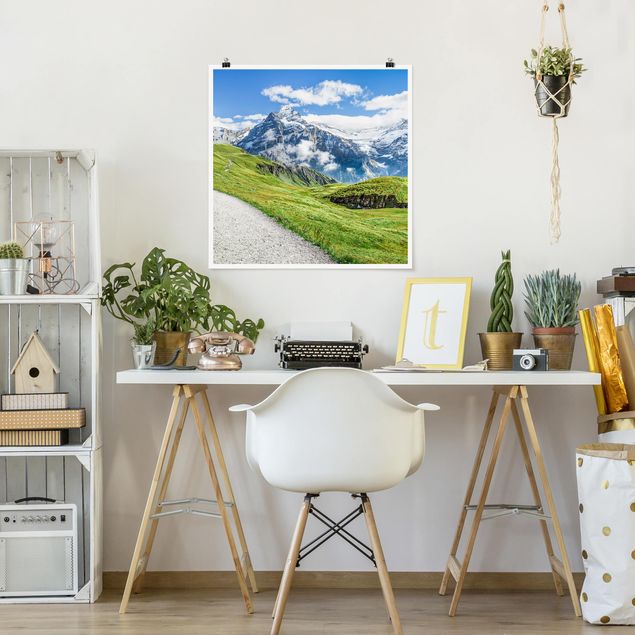 XXL Poster Grindelwald Panorama