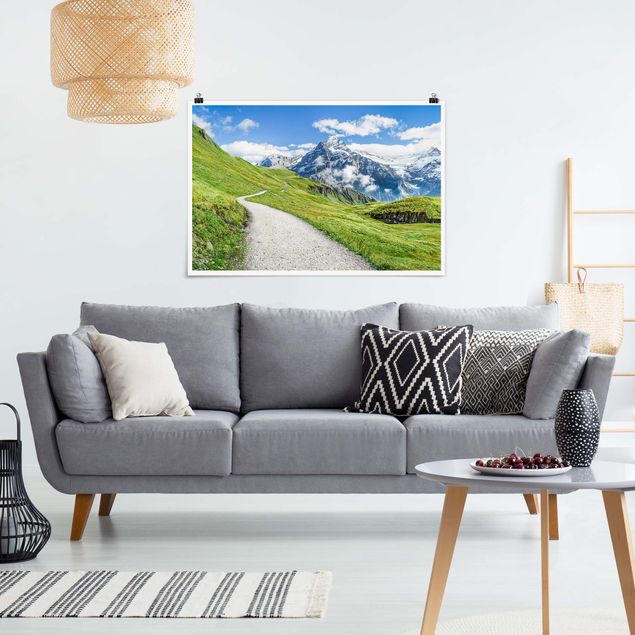Riesenposter XXL Grindelwald Panorama