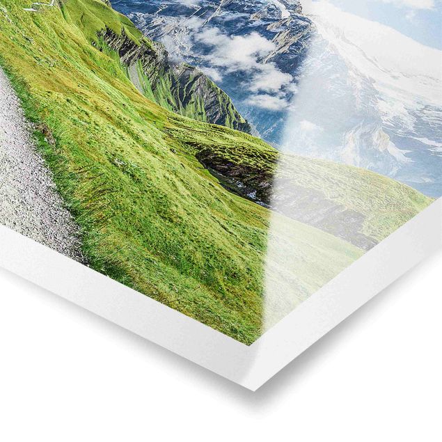 Poster Grindelwald Panorama