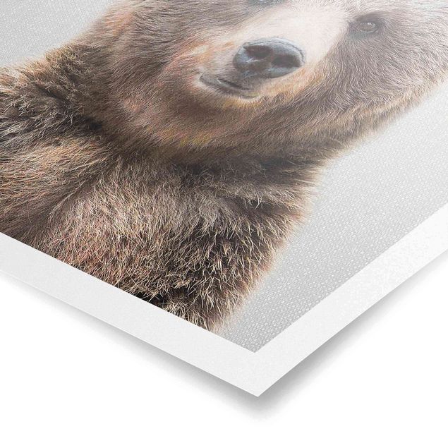 Poster kaufen Grizzlybär Gustel