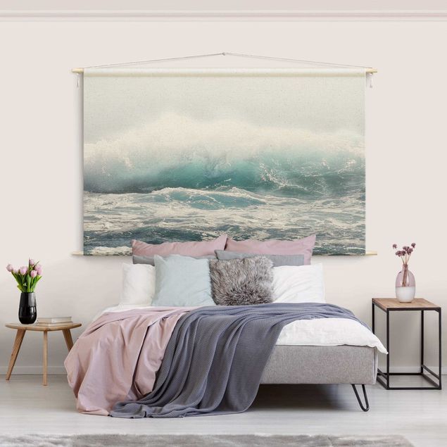 Wandtücher Große Welle Hawaii