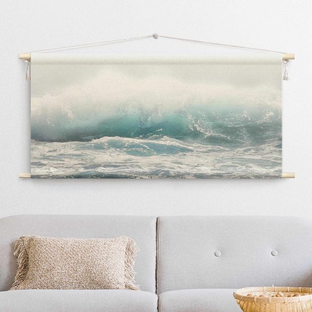 Wandbehang groß Große Welle Hawaii