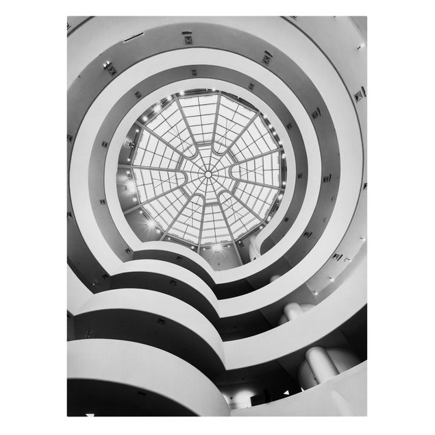 Leinwandbild - Guggenheim Museum New York - Hochformat 3:4