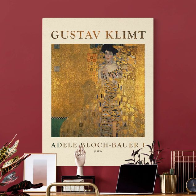 Jugendstil Gemälde Gustav Klimt - Adele Bloch-Bauer I - Museumsedition