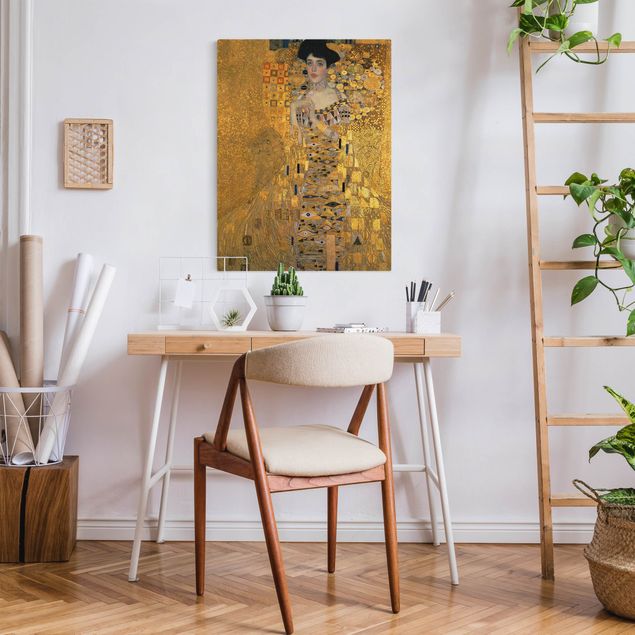 Leinwandbilder Gold Canvas Gustav Klimt - Adele Bloch-Bauer I