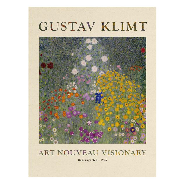 Wandbilder Gustav Klimt - Bauerngarten - Museumsedition
