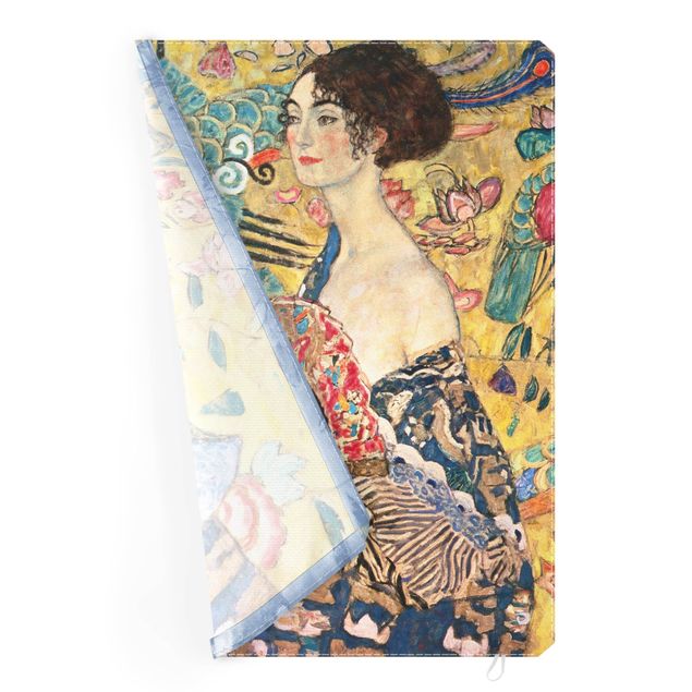 Bilder Gustav Klimt - Dame mit Fächer