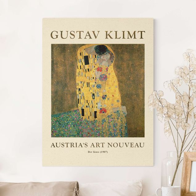 schöne Bilder Gustav Klimt - Der Kuß - Museumsedition