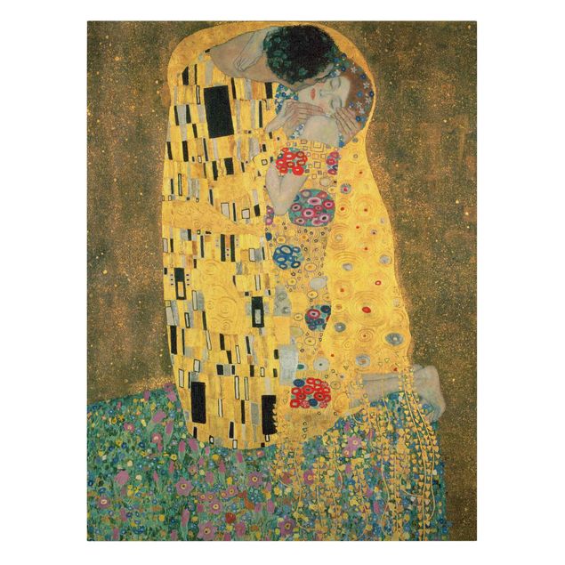 schöne Bilder Gustav Klimt - Der Kuß
