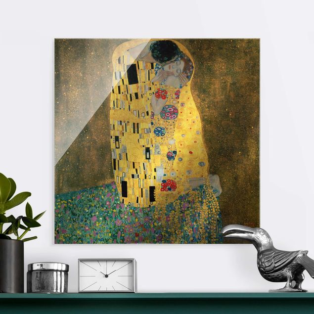 Bilder Jugendstil Gustav Klimt - Der Kuß