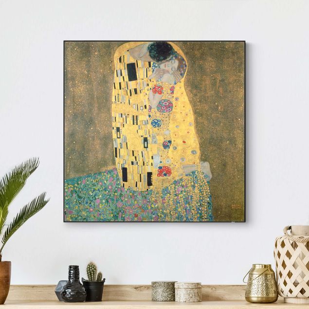 Gustav Klimt Bilder Gustav Klimt - Der Kuß