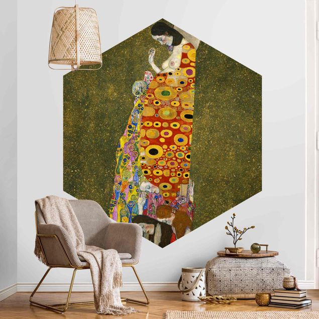 Design Tapeten Gustav Klimt - Die Hoffnung II