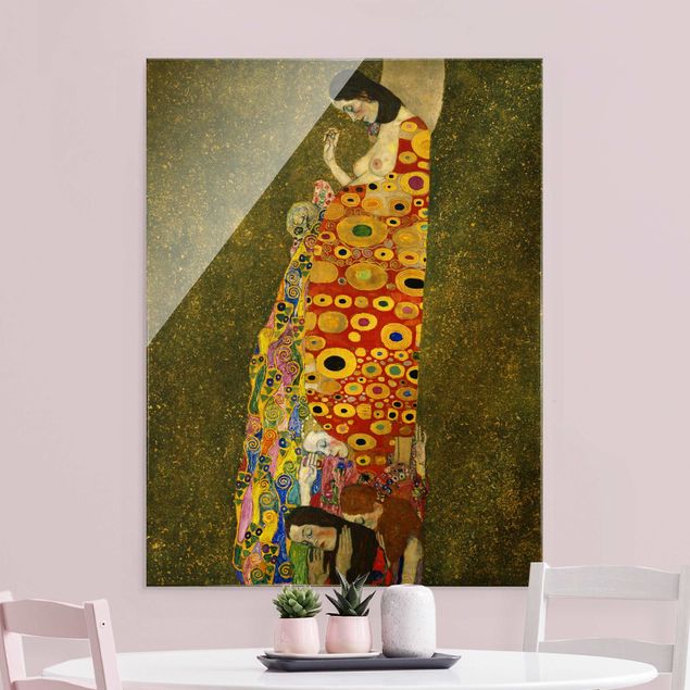 Bilder Art Deco Gustav Klimt - Die Hoffnung II