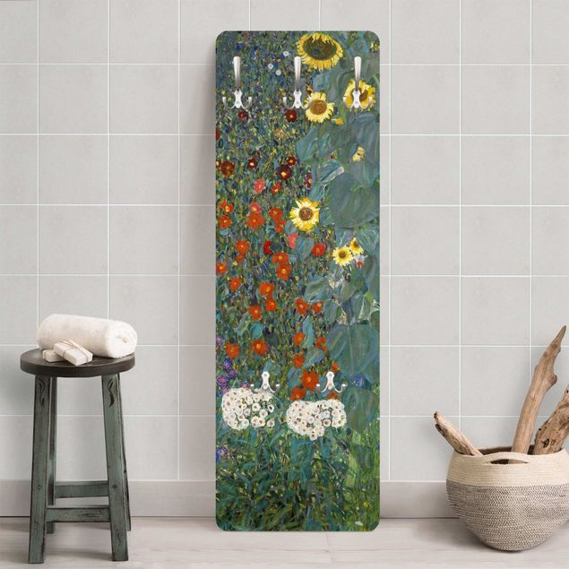 Jugendstil Bilder Gustav Klimt - Garten Sonnenblumen