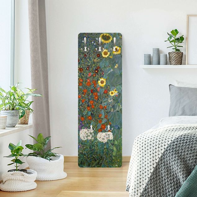Garderobe - Gustav Klimt - Garten Sonnenblumen