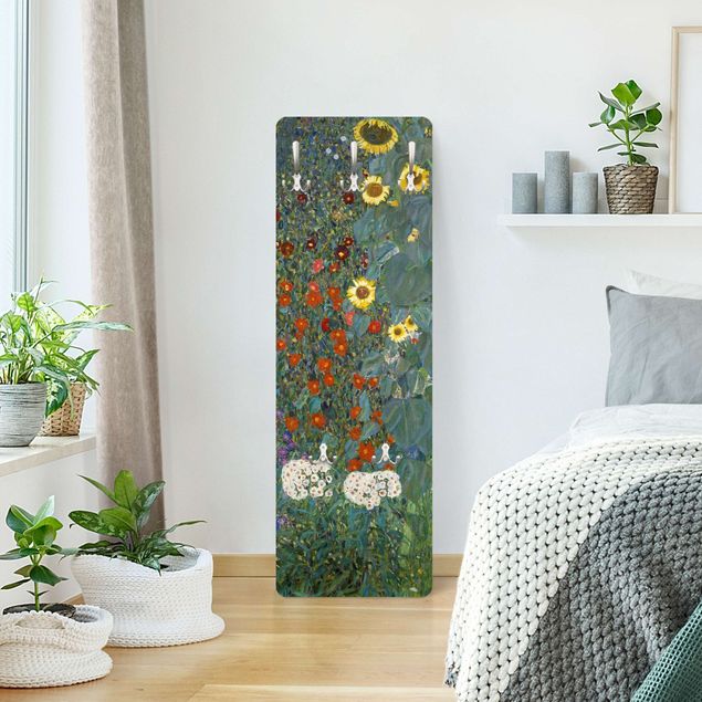 Garderobe Blume Gustav Klimt - Garten Sonnenblumen