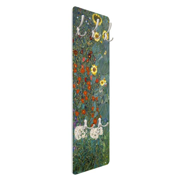 Garderobe mit Motiv Gustav Klimt - Garten Sonnenblumen