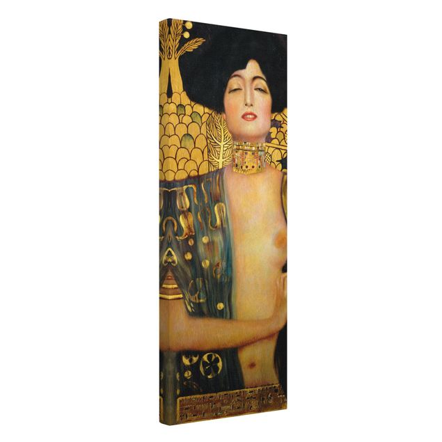 Leinwandbild Natur - Gustav Klimt - Judith I - Hochformat 1:3