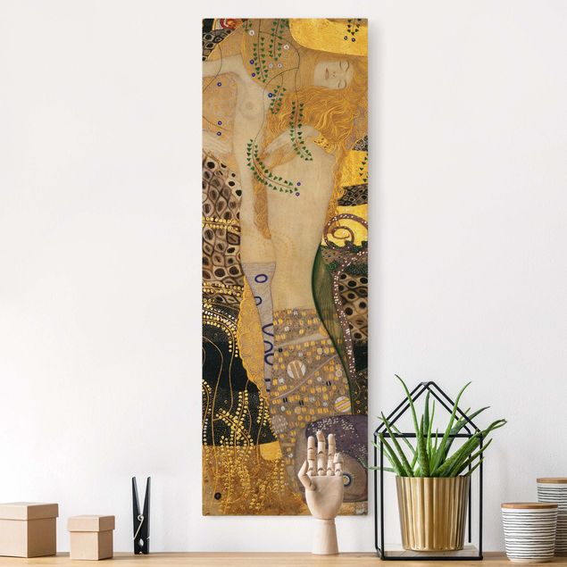 Klimt Gemälde Gustav Klimt - Wasserschlangen I
