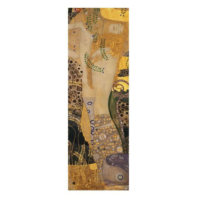 schöne Bilder Gustav Klimt - Wasserschlangen I