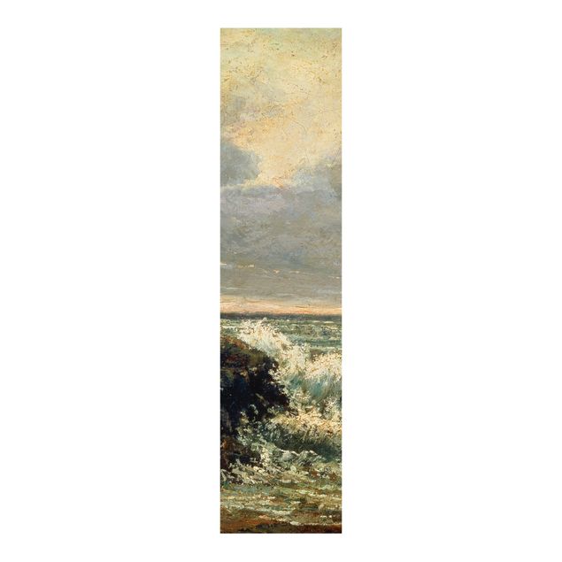 Schiebevorhang Wald Gustave Courbet - Die Welle