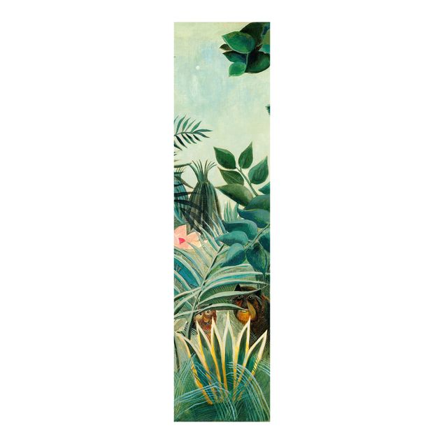 Schiebegardinen Set - Henri Rousseau - Dschungel am Äquator - Flächenvorhang