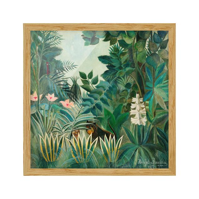 Bilder Henri Rousseau - Dschungel am Äquator