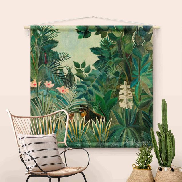 Wandbehang Henri Rousseau - Dschungel am Äquator