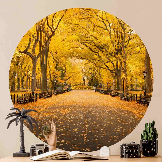 Design Tapeten Herbst im Central Park
