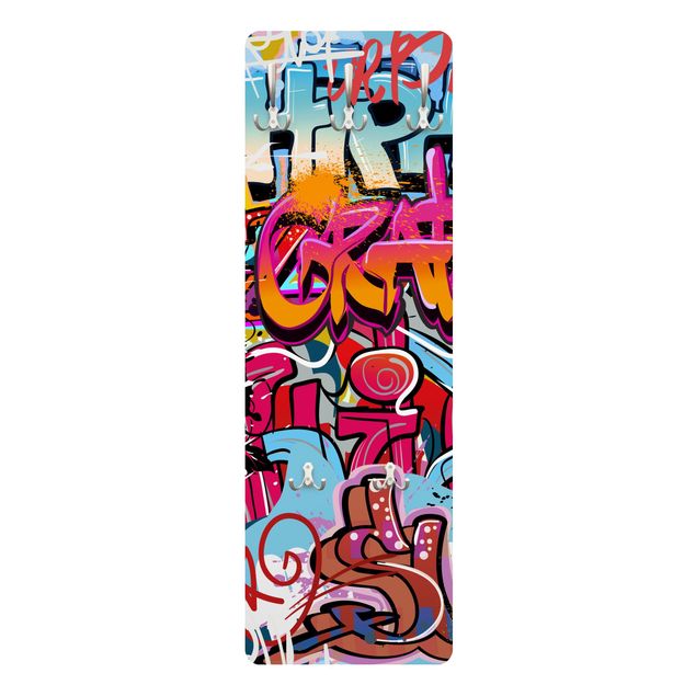 Kindergarderobe - HipHop Graffiti - Kinderzimmer