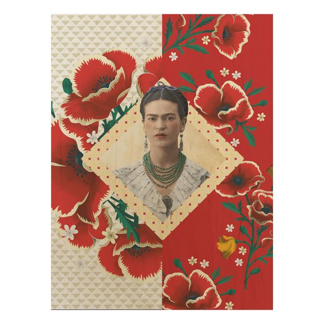 Frida Kahlo Poster Frida Kahlo - Mohnblüten