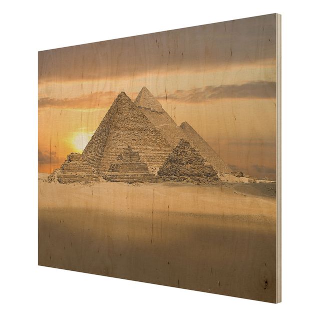 Wandbild Holz Dream of Egypt