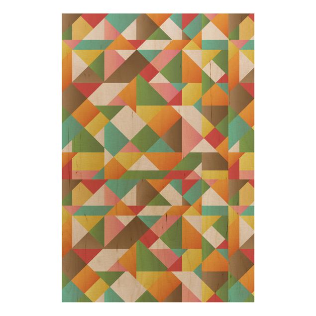 Pattern Design Dreiecke Musterdesign