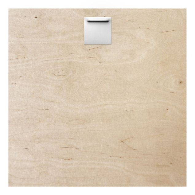 Holz Wandbild - Sanfte Gräser - Quadrat 1:1