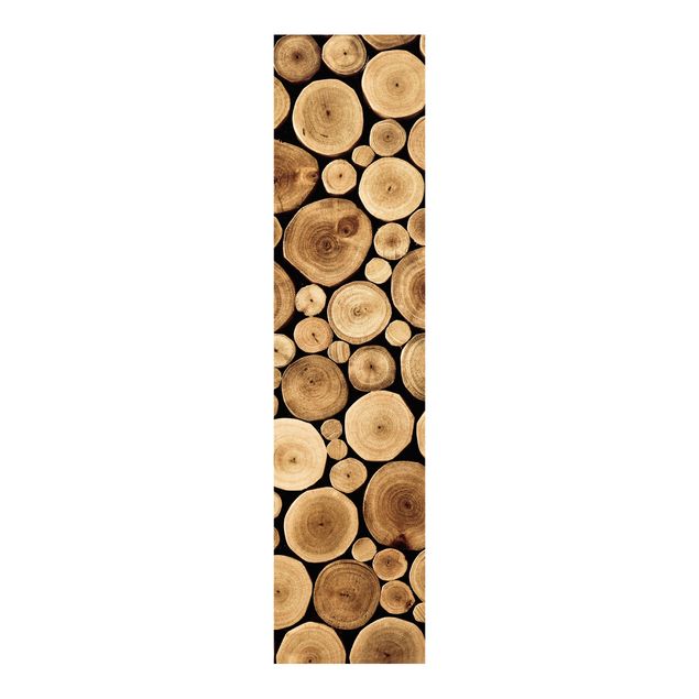 Flächenvorhang Muster Homey Firewood