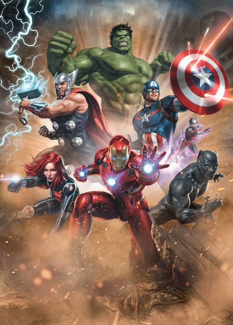 Tapeten kaufen Avengers Superpower