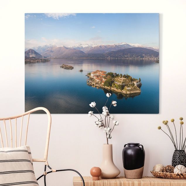 Leinwandbilder Naturmotive Insel Isola Bella in Italien