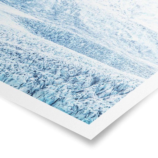 Poster kaufen Isländisches Gletschermuster
