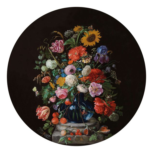 Wellness Tapete Jan Davidsz de Heem - Glasvase mit Blumen