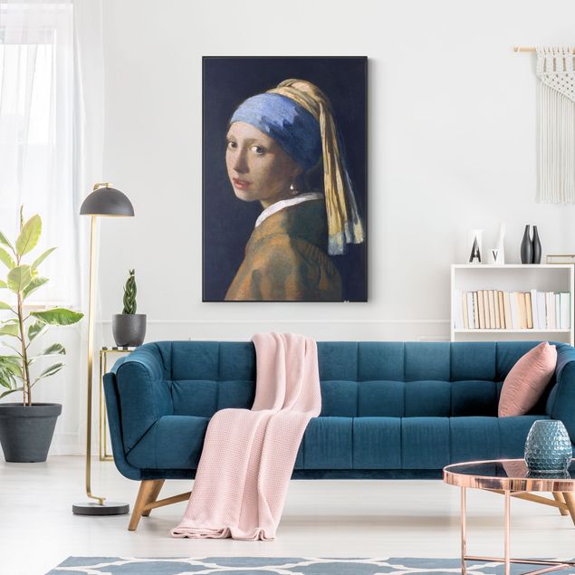 Wechselbild - Jan Vermeer van Delft - Das Mädchen mit dem Perlenohrgehänge