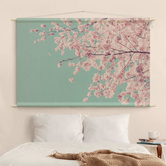 Wandbehang Japanische Kirschblüte
