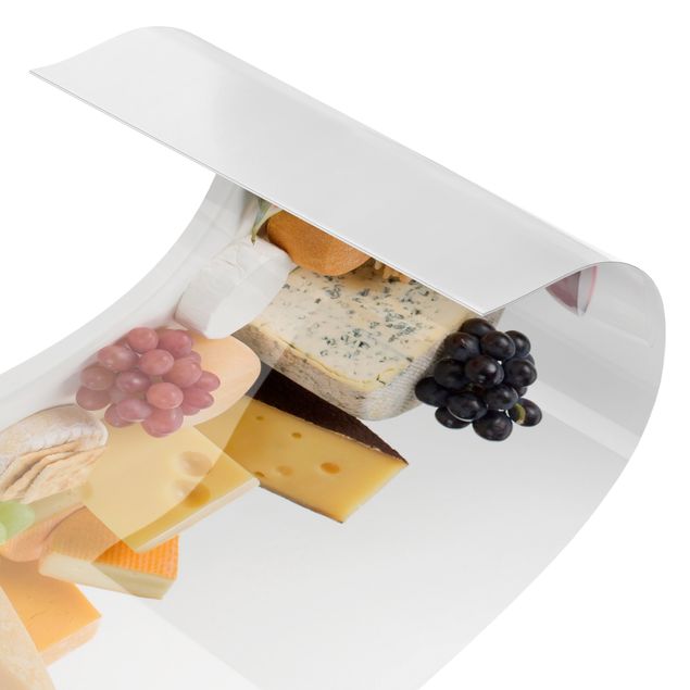 Spritzschutz Küche ohne bohren Käse-Variationen