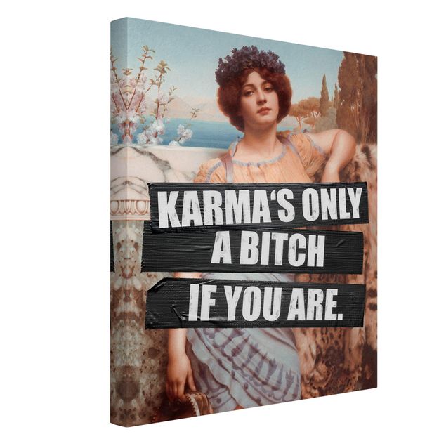 Jonas Loose Prints Karma's Only A Bitch If You Are