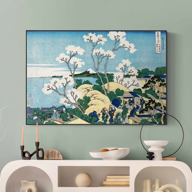 Hokusai Poster Katsushika Hokusai - Der Fuji von Gotenyama