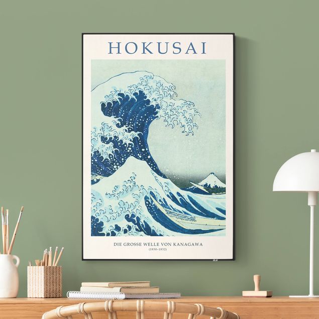 Hokusai Bilder Katsushika Hokusai - Die grosse Welle von Kanagawa - Museumsedition