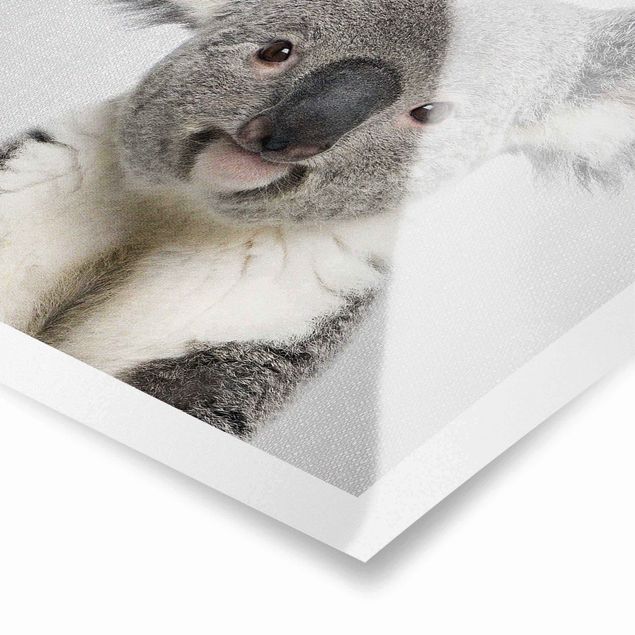 Poster - Koala Klaus - Hochformat 3:4