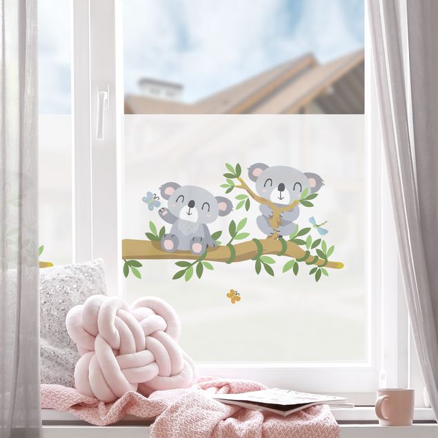 Fensterbilder Koala Set