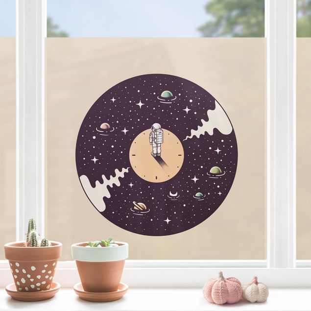 Fensterbild Stern Kosmische Platte