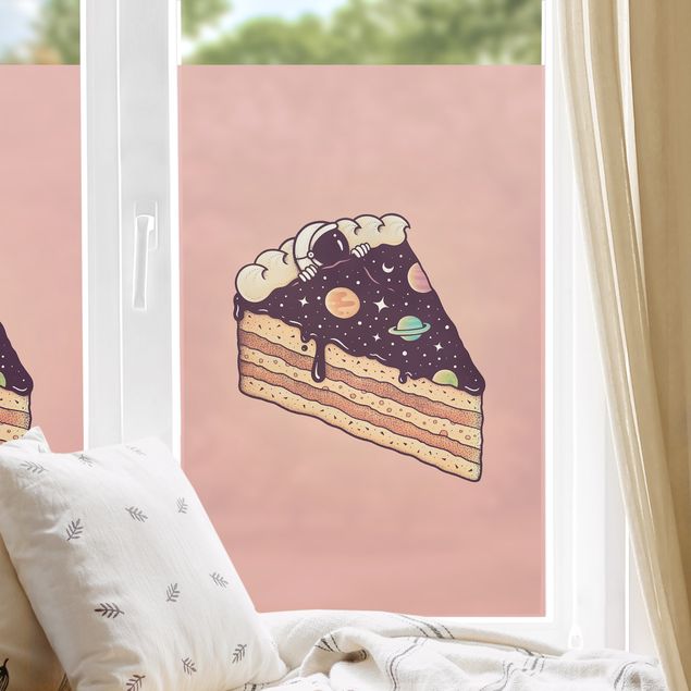 Stern Fensterbild Kosmischer Kuchen
