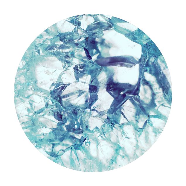 Vinyl-Bodenmatten Kristall Blau